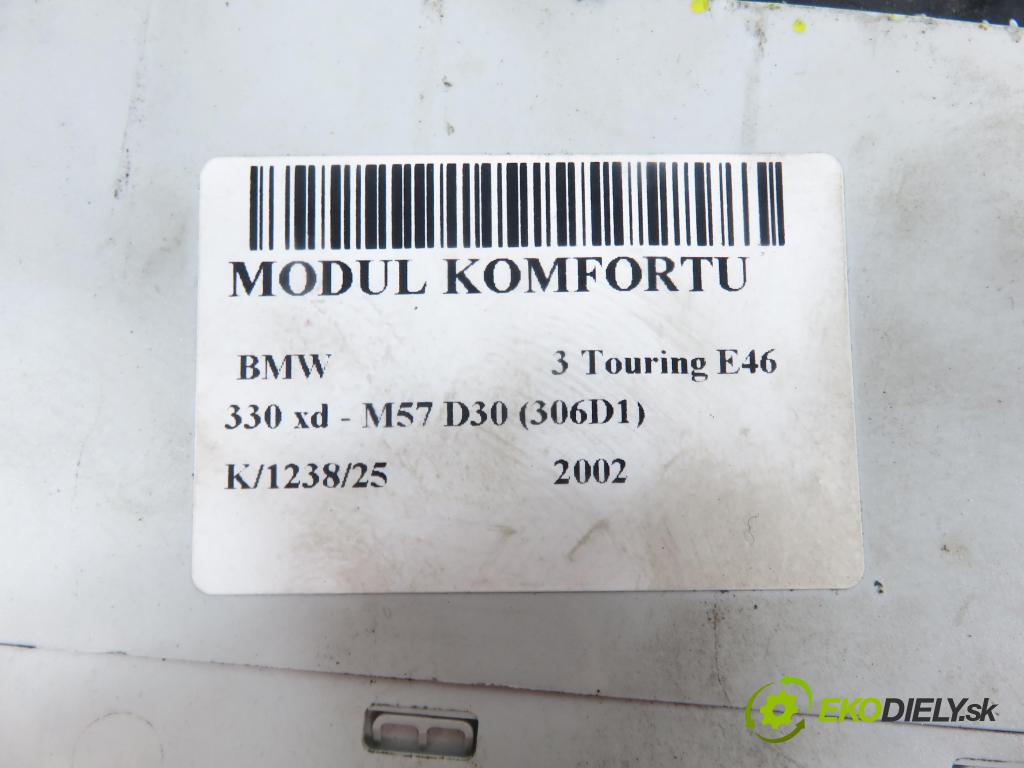 BMW 3 Touring (E46) KOMBI 2002 0,00 330 xd - M57 D30 (306D1) 2926,00 MODUL komfortu 6914362