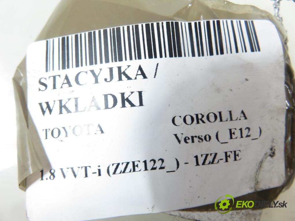 TOYOTA COROLLA Verso (_E12_) MINIVAN 2003 99,00 1.8 VVT-i 135 (ZZE122_) - 1ZZ-FE 1794,00 spinačka / zámky 8978313010