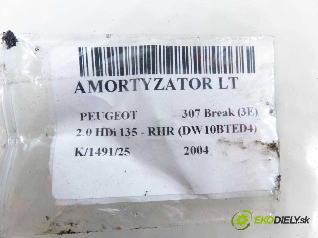 PEUGEOT 307 Break (3E) KOMBI 2004 0,00 2.0 HDi 135 - RHR (DW10BTED4) 1997,00 tlumič LT 315167