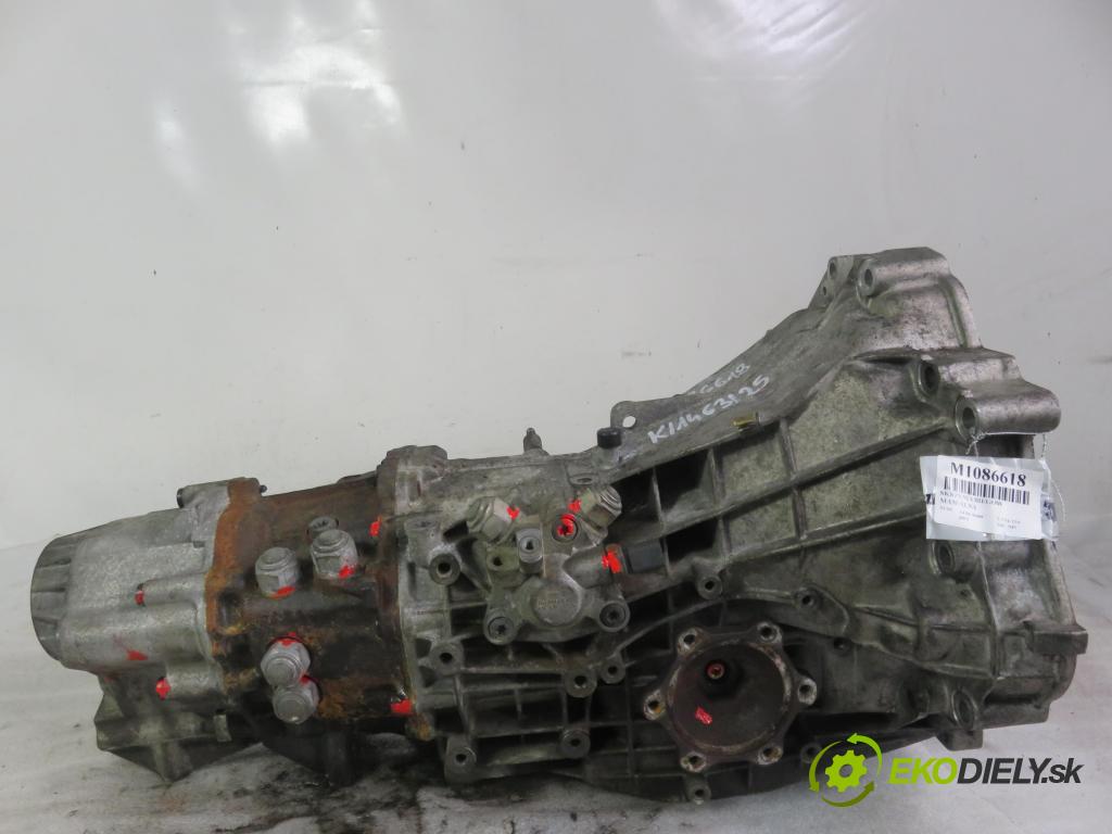 AUDI A4 Avant (8E5, B6) KOMBI 2003 120,00 2.5 V6 TDI 163 - BFC 2496,00 Prevodovka MANUALNA GAZ