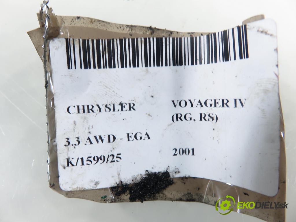 CHRYSLER VOYAGER IV (RG, RS) MINIVAN 2001 0,00 3.3 AWD - EGA 3301,00 motorek paliva Webasto