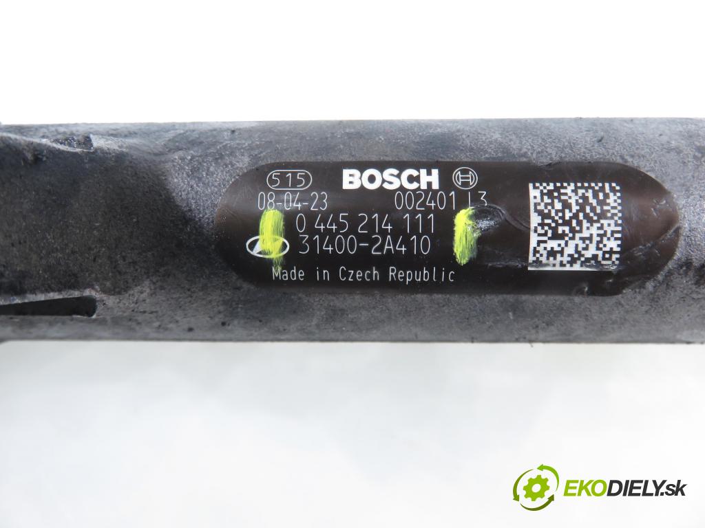 KIA PRO CEE'D (ED) HB 2008 85,00 1.6 CRDi 115 - D4FB 1582,00 Lišta vstrekovacia 0445214111 ; 314002A410 ; 0281002507 (Vstrekovacia lišta)