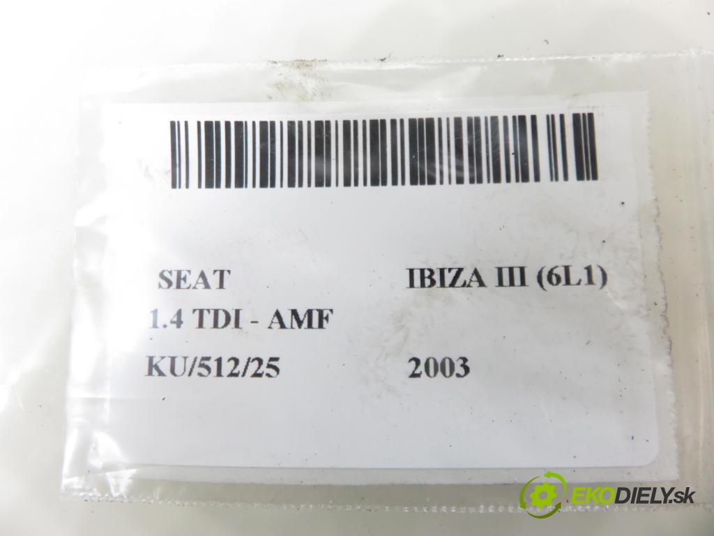SEAT IBIZA III (6L1) HB 2003 55,00 1.4 TDI 75 - AMF 1422,00 Svetlo LP