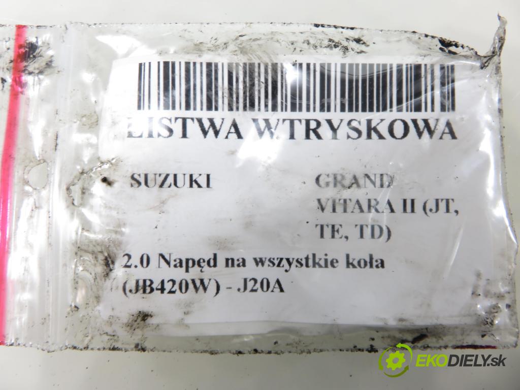 SUZUKI GRAND VITARA II (JT, TE, TD) SUV 2006 103,00 2.0 140 (JB420W) - J20A 1995,00 Lišta vstrekovacia  (Vstrekovacia lišta)