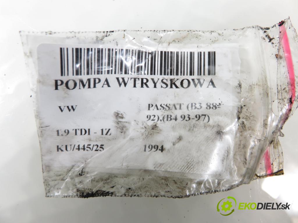 VW PASSAT B3/B4 (3A2, 35I) KOMBI 1994 66,00 1.9 TDI - 1Z 1896,00 Pumpa vstrekovacia 028130110H ; 0460404985 (Vstrekovacie čerpadlo)