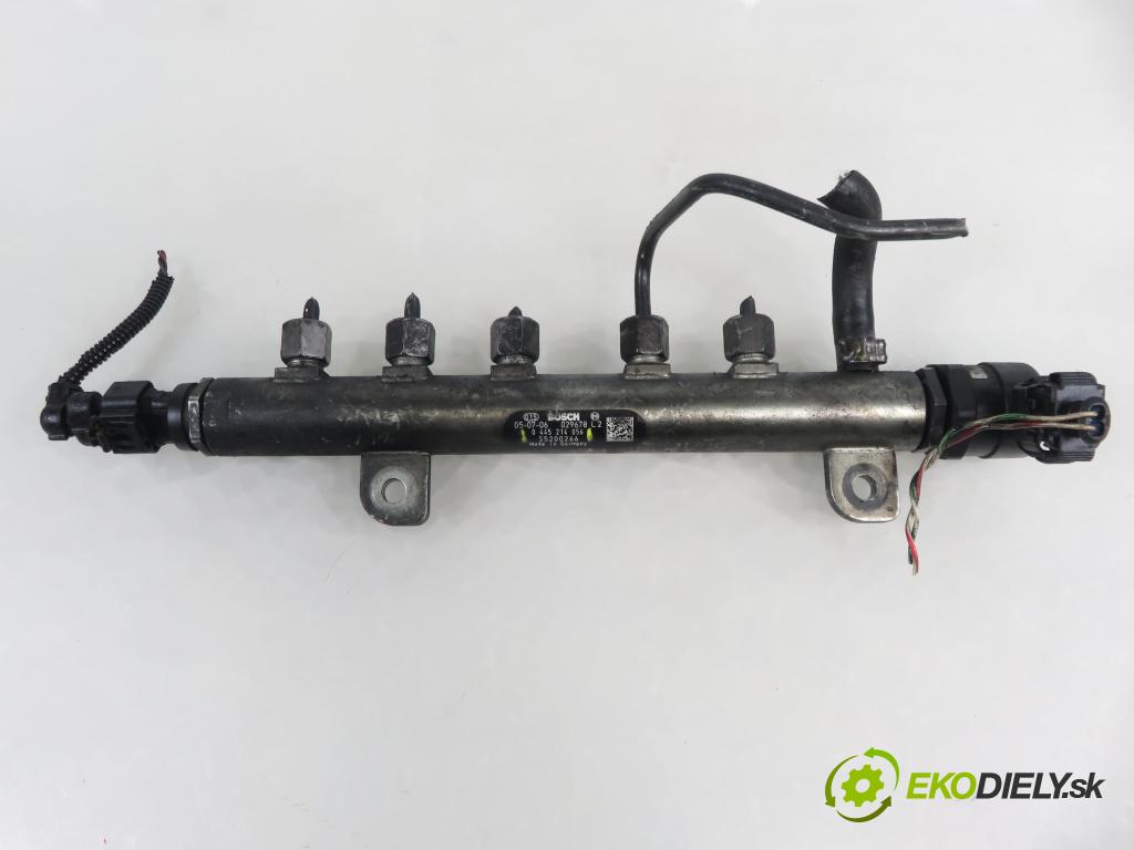 OPEL VECTRA C Kombi (Z02) KOMBI 2005 88,00 1.9 CDTI - Z 19 DT 1910,00 Lišta vstrekovacia 0445214056 ; 55200266 ; 0281002507 (Vstrekovacia lišta)