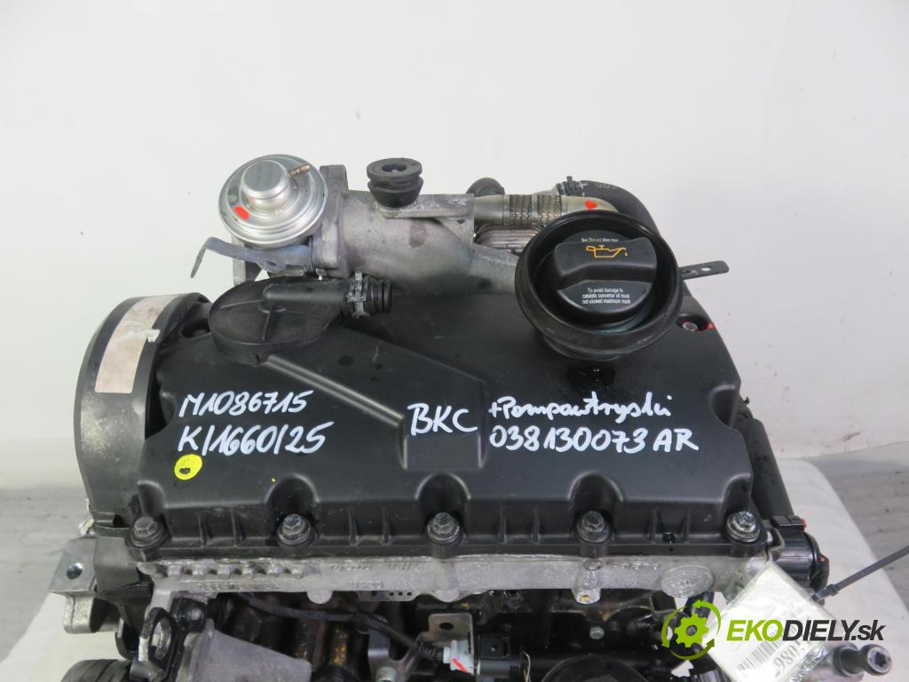 VW PASSAT B6 (3C2) SEDAN 2005 77,00 1.9 TDI PD 105 - BKC 1896,00 Motor DIESEL BKC