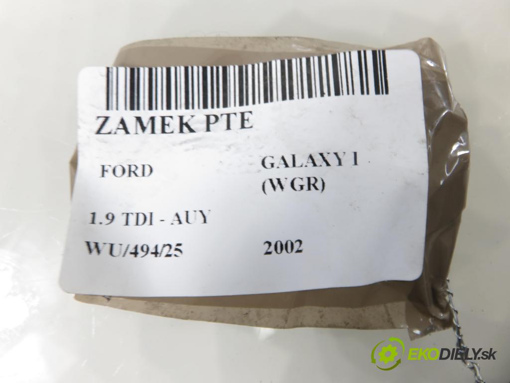 FORD GALAXY (WGR) VAN 2002 85,00 1.9 TDI PD 115 - AUY 1896,00 zámok PTE 93BG220A20DD