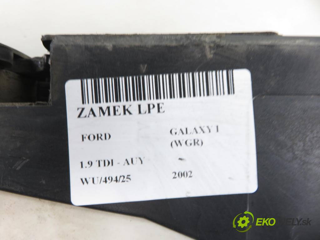 FORD GALAXY (WGR) VAN 2002 85,00 1.9 TDI PD 115 - AUY 1896,00 zámok 93BG220S20DD