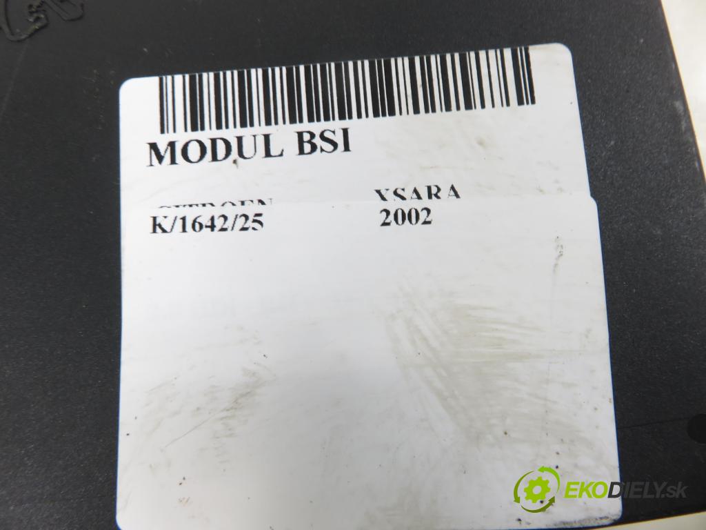 CITROEN XSARA PICASSO (N68) MINIVAN 2002 66,00 2.0 HDi 8V 90 - RHY 1997,00 MODUL BSI 9642409480
