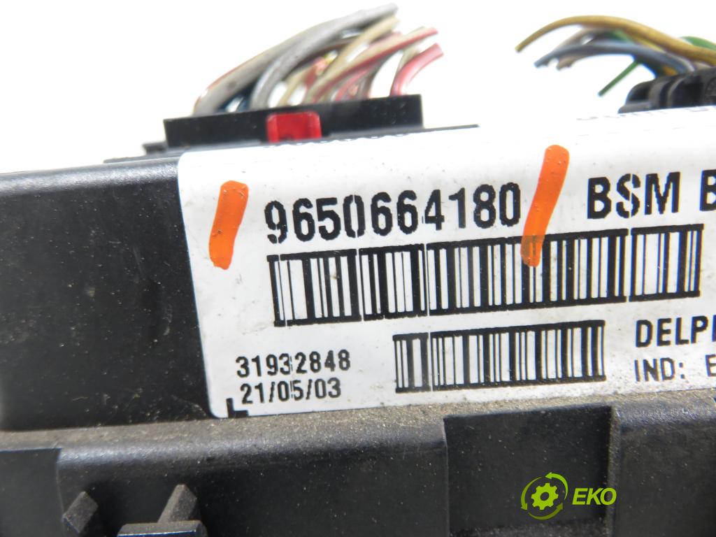 PEUGEOT 206 liftback (2A/C) HB 2003 440,00 1.1 i - HFX (TU1JP) 1124,00 MODUL BSM 9650664180