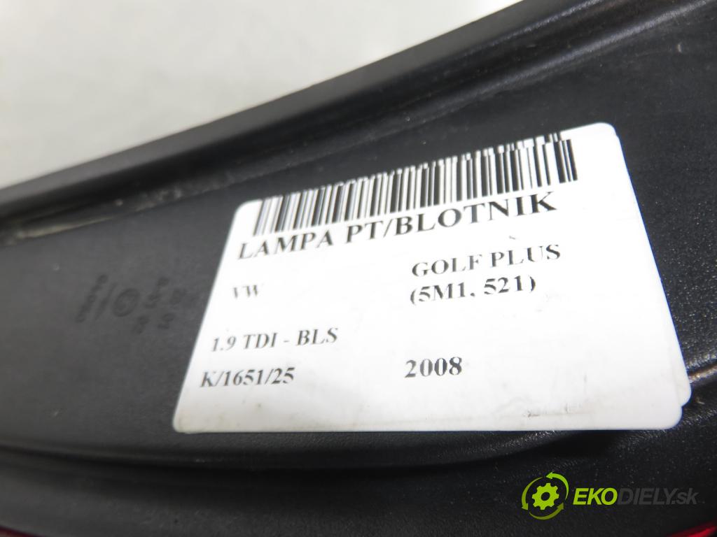 VW GOLF PLUS (5M1, 521) HB 2008 77,00 1.9 TDI - BLS 1896,00 Svetlo pravé zadné 5M0945096L
