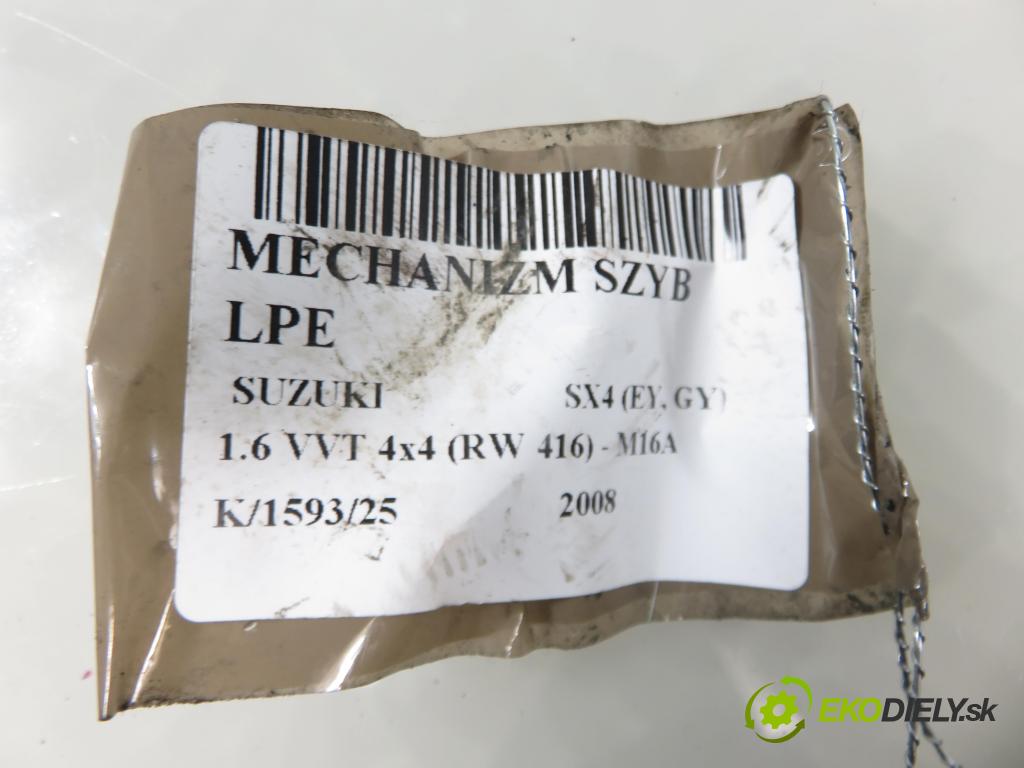 SUZUKI SX4 (EY, GY) CROSSOVER 2008 79,00 1.6 VVT 4x4 (RW 416) 107 - M16A 1586,00 Mechanizmus okien