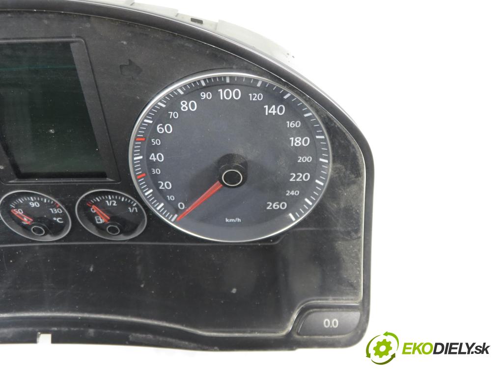 VW GOLF PLUS (5M1, 521) HB 2008 77,00 1.9 TDI - BLS 1896,00 Prístrojovka elektrický 1K0920874M