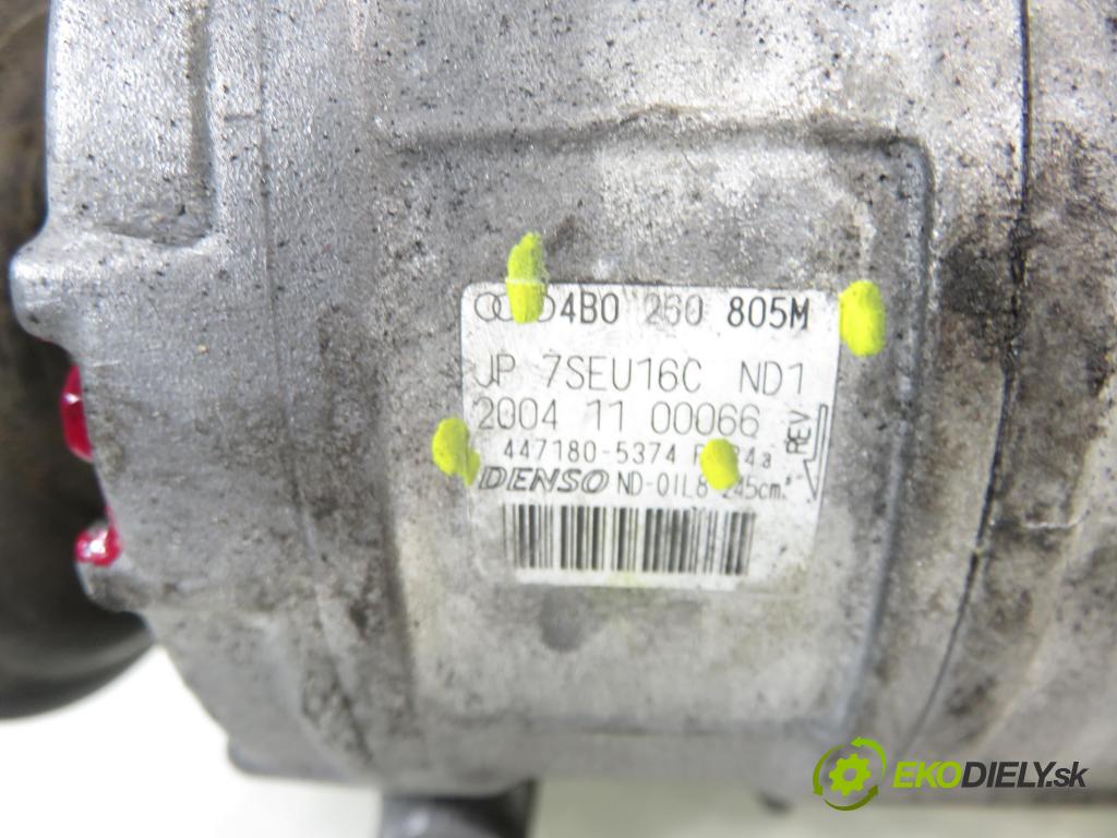 AUDI A6 Avant (4B5, C5) KOMBI 2005 96,00 1.9 TDI - AVF 1896,00 KOMPRESOR: klimatizácie 4B0260805M ; 4471805374 (Kompresor klimatizácie)