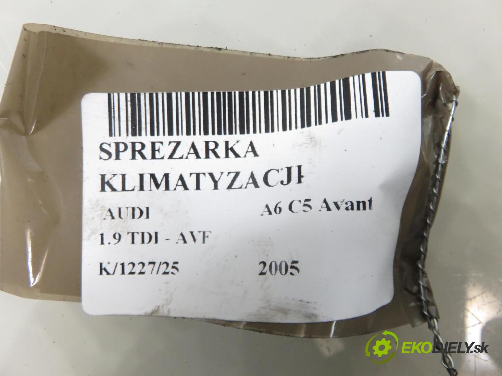 AUDI A6 Avant (4B5, C5) KOMBI 2005 96,00 1.9 TDI - AVF 1896,00 KOMPRESOR: klimatizácie 4B0260805M ; 4471805374 (Kompresor klimatizácie)