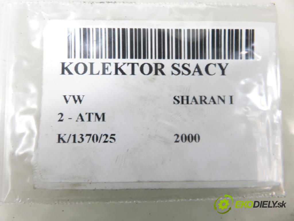 VW SHARAN (7M8, 7M9, 7M6) MINIVAN 2000 85,00 2 - ATM 1984,00 Potrubie 06A133223BH