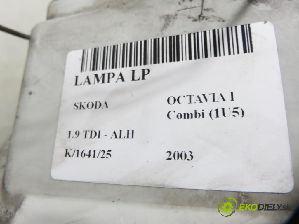SKODA OCTAVIA I Combi (1U5) KOMBI 2003 66,00 1.9 TDI 90 - ALH 1896,00 Svetlo LP