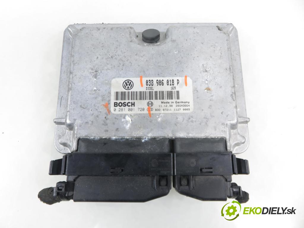 VW PASSAT B5 (3B2) SEDAN 1999 81,00 1.9 TDI 110 - AFN 1896,00 Riadiaca jednotka Motor 038906018P ; 0281001720