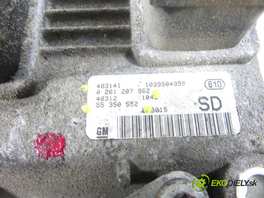 OPEL CORSA C (X01) HB 2001 55,00 1.2 16V 75 - Z 12 XE 1199,00 Riadiaca jednotka Motor 55350552 ; 0261207962