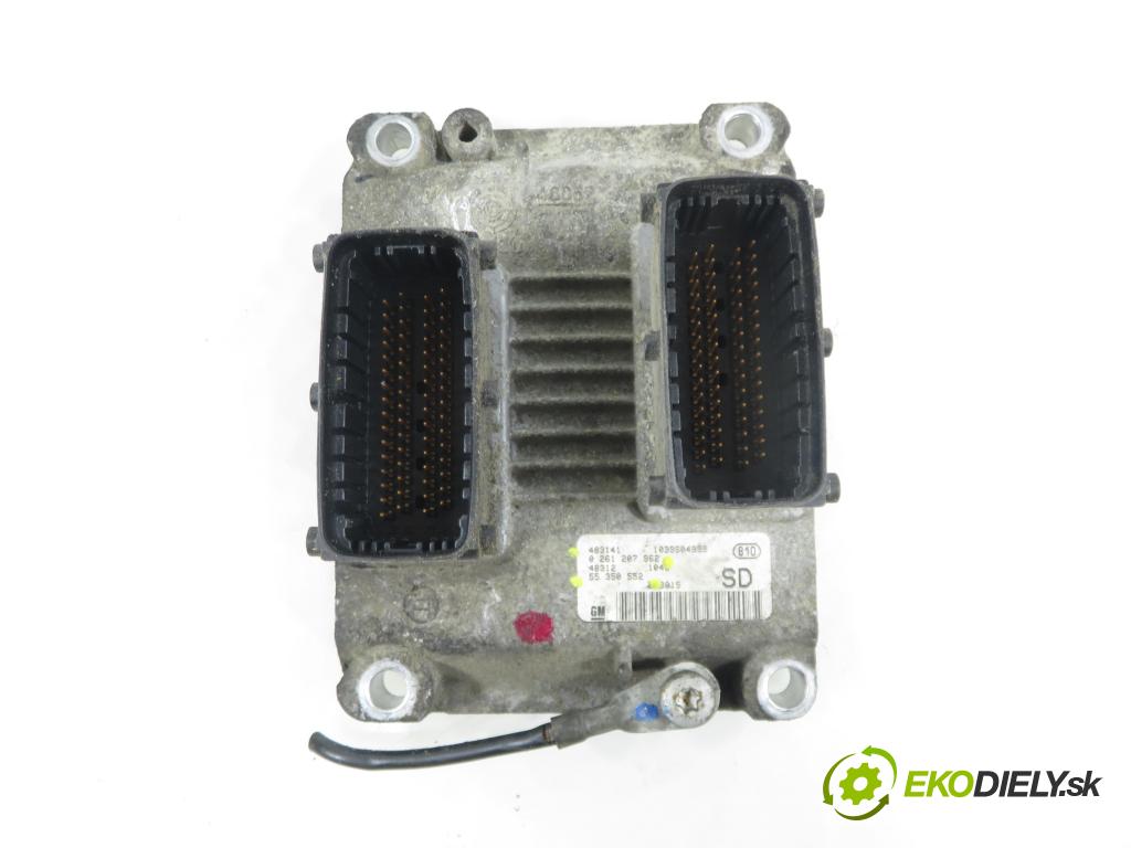 OPEL CORSA C (X01) HB 2001 55,00 1.2 16V 75 - Z 12 XE 1199,00 Riadiaca jednotka Motor 55350552 ; 0261207962