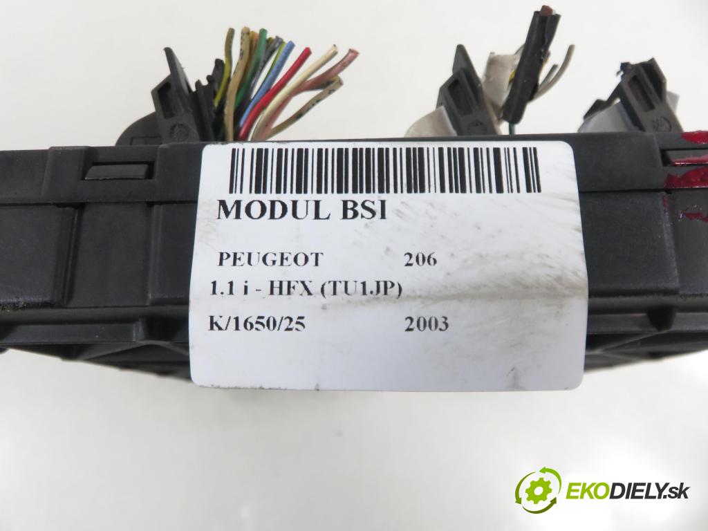 PEUGEOT 206 liftback (2A/C) HB 2003 440,00 1.1 i - HFX (TU1JP) 1124,00 MODUL BSI S118085120A ; 9649627980