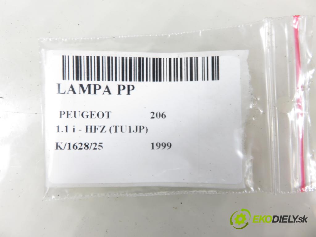 PEUGEOT 206 liftback (2A/C) HB 1999 44,00 1.1 60 - HFZ 1124,00 Svetlo PP