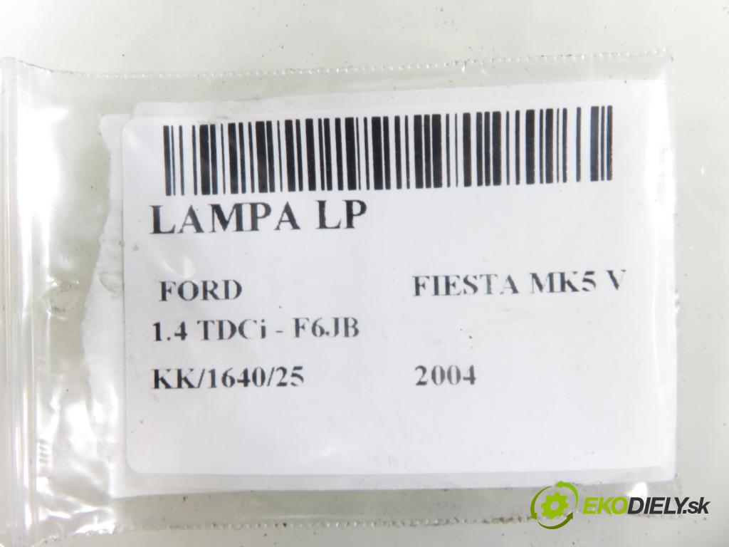 FORD FIESTA V (JH_, JD_) HB 2004 50,00 1.4 TDCi 68 - F6JB 1399,00 Svetlo LP 2S6X13W030AJ