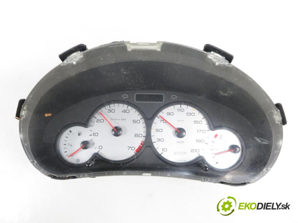 PEUGEOT 206 liftback (2A/C) HB 2003 55,00 1.4 75 - KFW 1360,00 Prístrojovka elektrický 9651740380