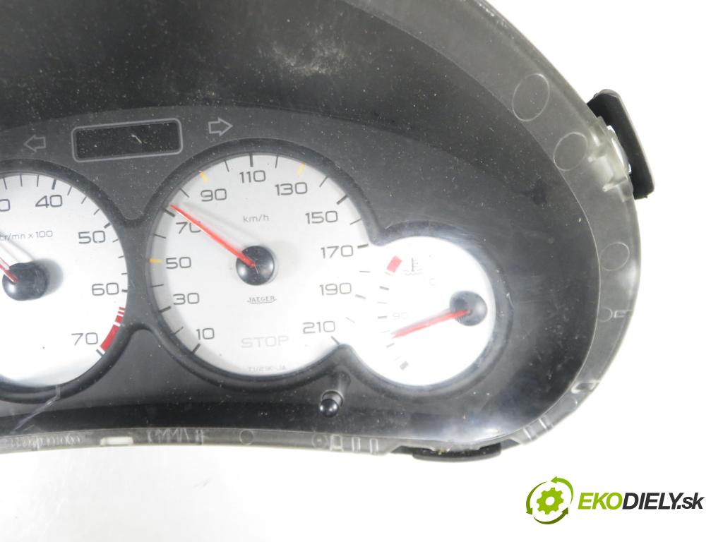 PEUGEOT 206 liftback (2A/C) HB 2003 55,00 1.4 75 - KFW 1360,00 Prístrojovka elektrický 9651740380