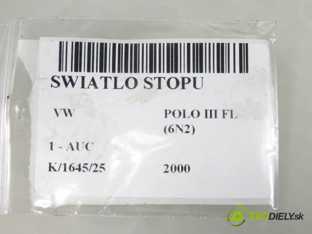 VW POLO (6N2) HB 2000 37,00 1.0 MPI 50 - AUC 999,00 svetlo bŕzd 6N0945097