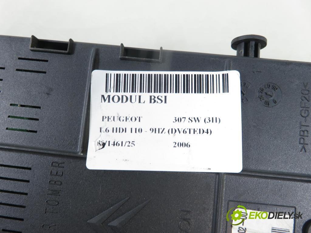 PEUGEOT 307 SW (3H) KOMBI 2006 80,00 1.6 HDI 110 - 9HZ (DV6TED4) 1560,00 MODUL BSI 9663510180