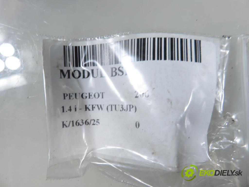 PEUGEOT 206 liftback (2A/C) HB 2003 55,00 1.4 75 - KFW 1360,00 MODUL BSI S116085220B ; 9650584680
