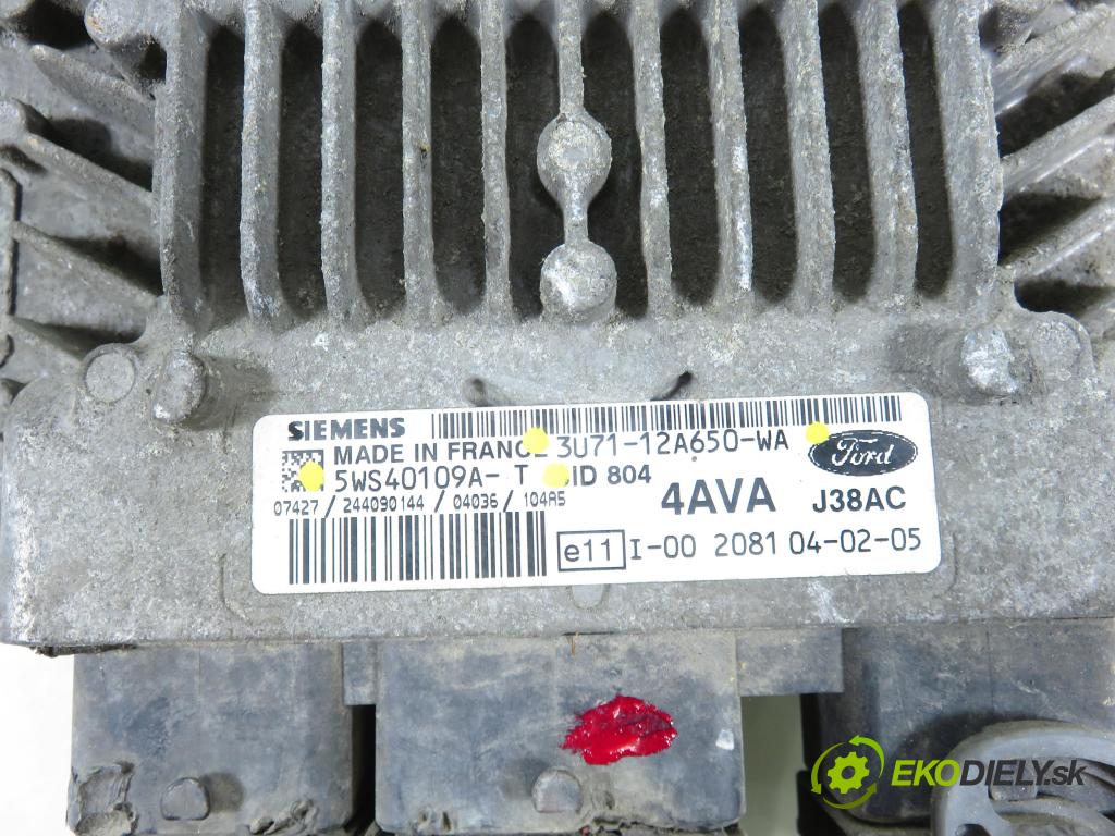 FORD FIESTA V (JH_, JD_) HB 2004 50,00 1.4 TDCi 68 - F6JB 1399,00 Riadiaca jednotka Motor 3U7112A650WA ; 5WS40109AT