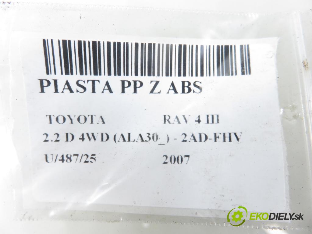 TOYOTA RAV 4 III (_A3_) SUV 2007 130,00 2.2 D 4WD 177 - 2AD-FHV 2231,00 náboj PP ABS