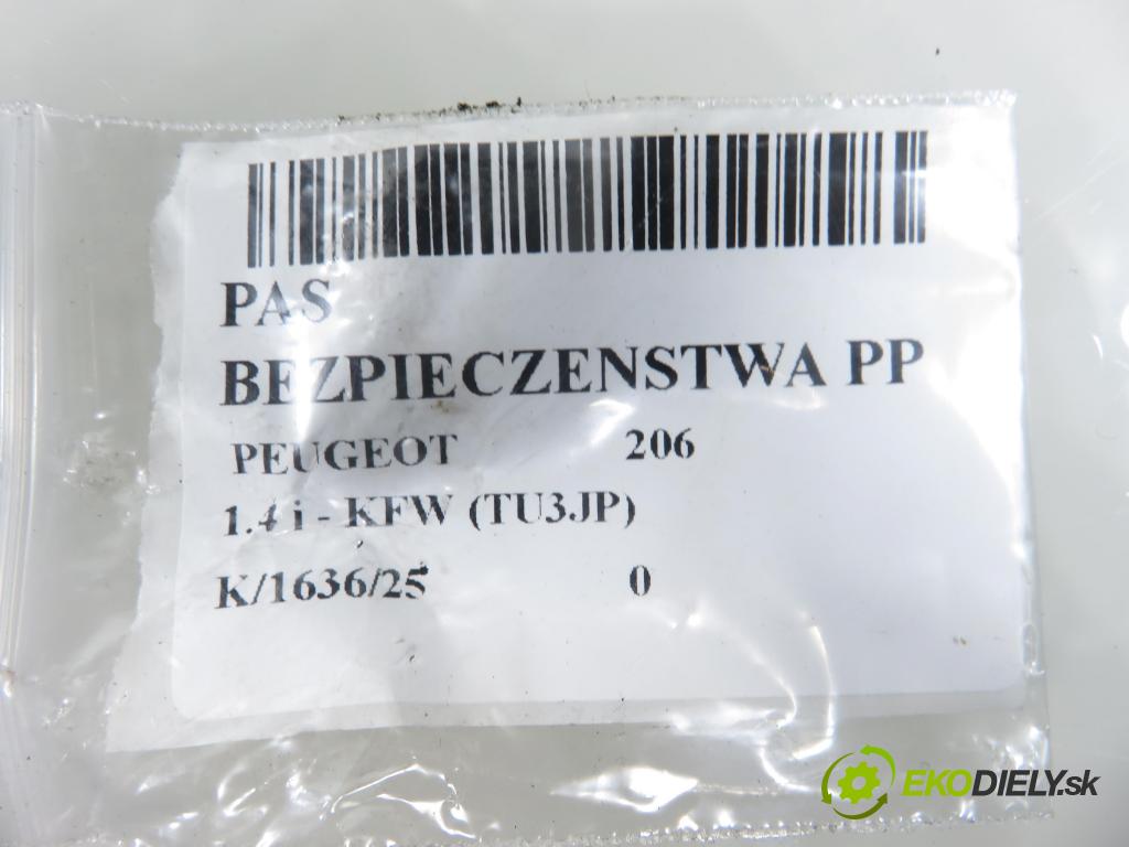 PEUGEOT 206 liftback (2A/C) HB 2003 55,00 1.4 75 - KFW 1360,00 Držiak bezpečnostný PP