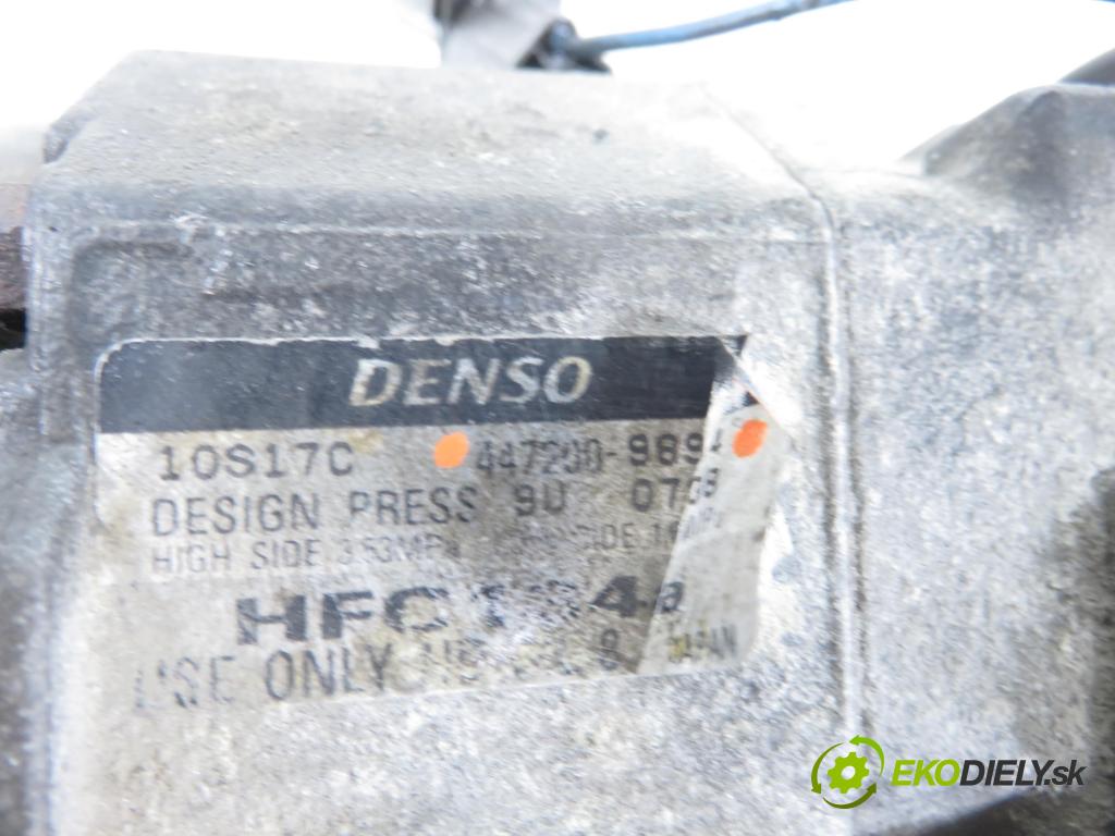 HONDA ACCORD VI (CK, CG, CH, CF8) SEDAN 2000 100,00 1.8 i (CG8) - F18B2 1850,00 KOMPRESOR: klimatizace 4472009894 (Kompresor klimatizace)