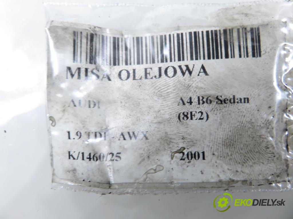 AUDI A4 (8E2, B6) SEDAN 2001 96,00 1.9 TDI PD 130 - AWX 1896,00 Vaňa olejová 06B103603AK (Olejová vaňa)