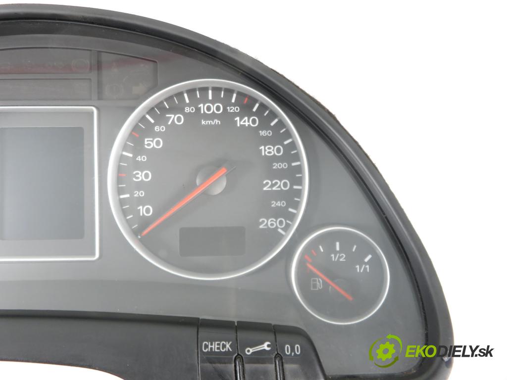 AUDI A4 Avant (8E5, B6) KOMBI 2003 120,00 2.5 V6 TDI 163 - BFC 2496,00 Prístrojovka elektrický 8E0920900K ; 0263626035
