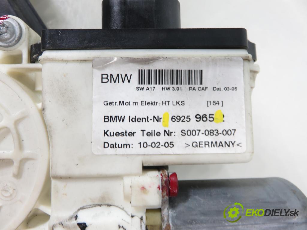 BMW X3 (E83) SUV 2004 110,00 2.0 d 150 - M47 D20 (204D4) 1995,00 Mechanizmus okien 6925965