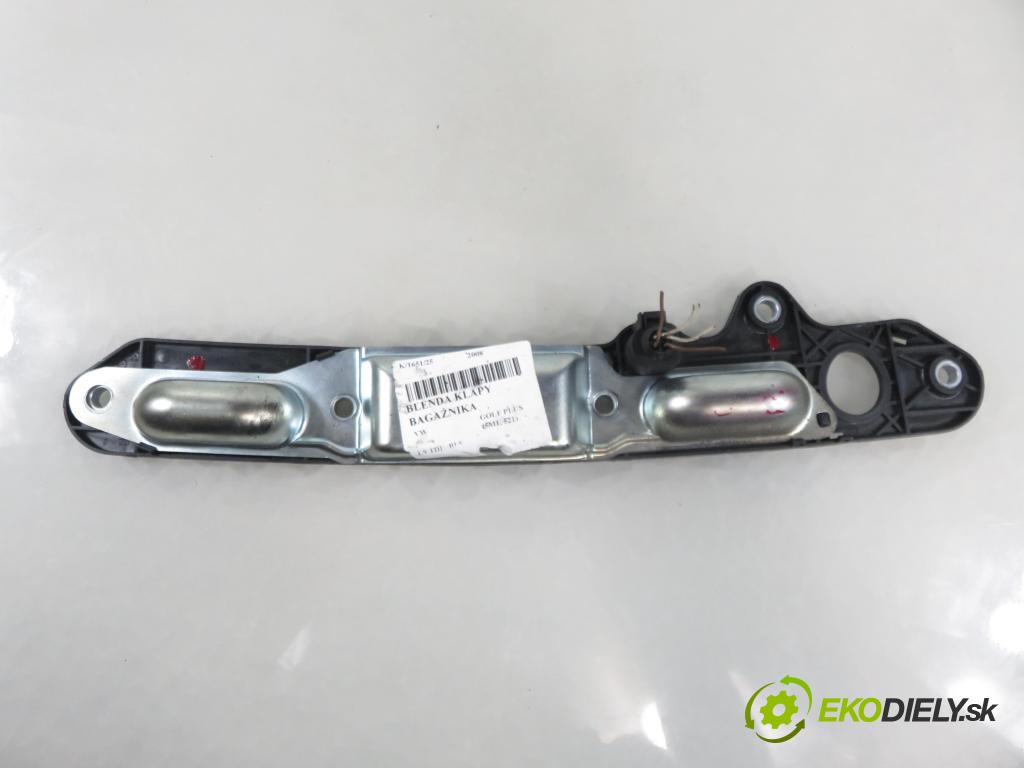 VW GOLF PLUS (5M1, 521) HB 2008 77,00 1.9 TDI - BLS 1896,00 Zadné čelo dverí kufor