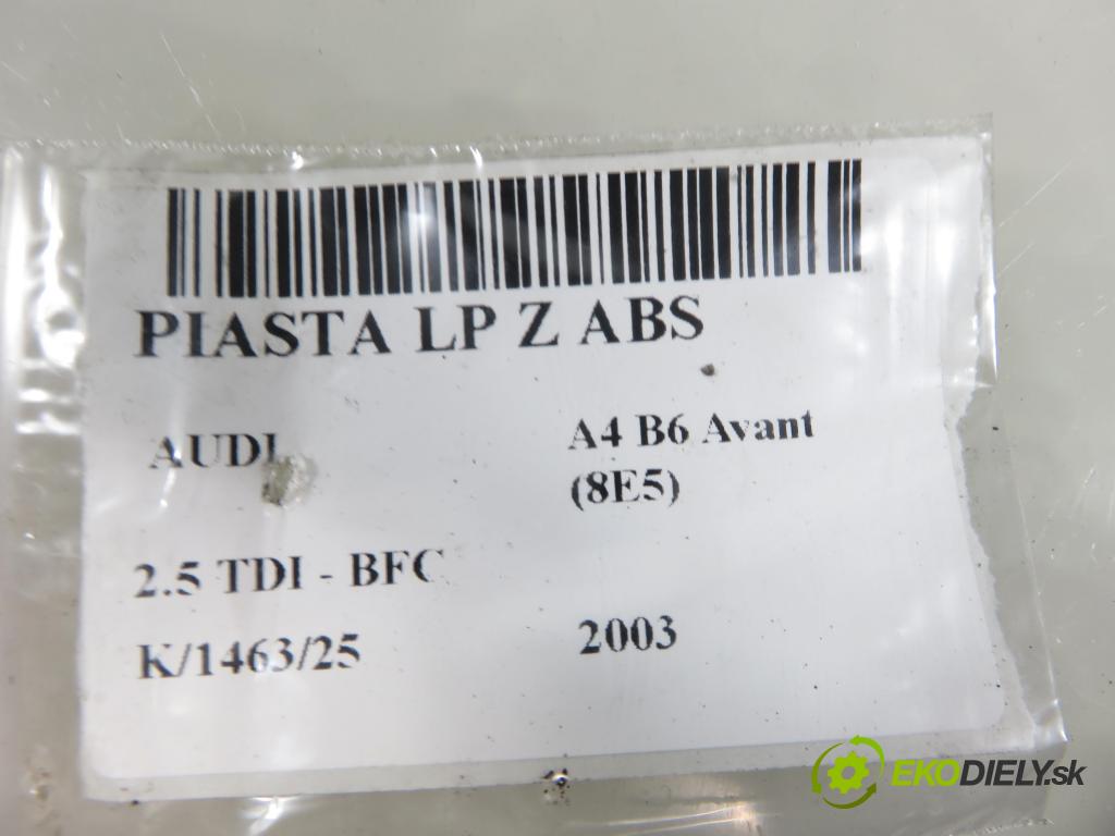 AUDI A4 Avant (8E5, B6) KOMBI 2003 120,00 2.5 V6 TDI 163 - BFC 2496,00 náboj LP ABS