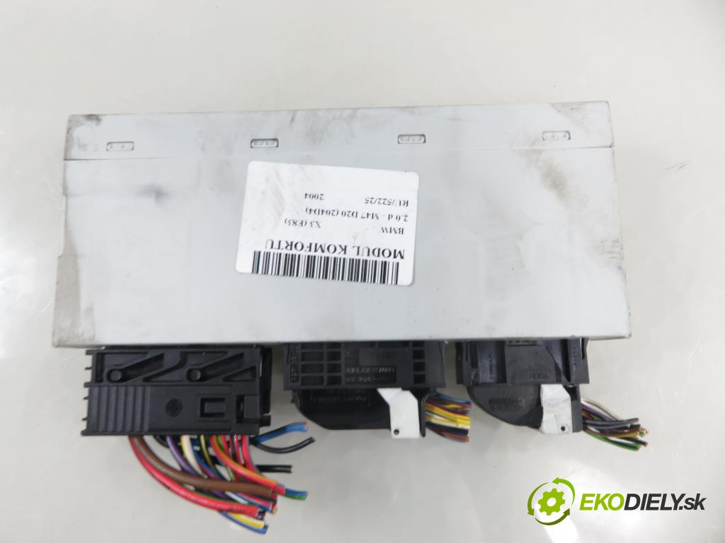 BMW X3 (E83) SUV 2004 110,00 2.0 d 150 - M47 D20 (204D4) 1995,00 MODUL komfortu 6963026