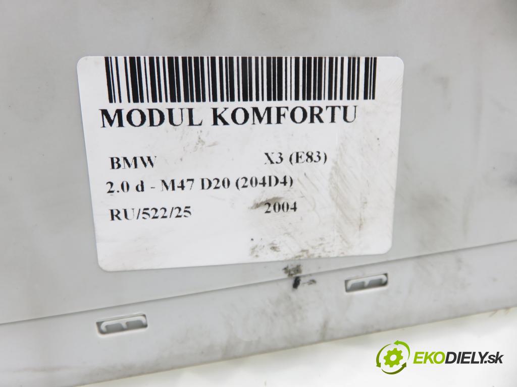 BMW X3 (E83) SUV 2004 110,00 2.0 d 150 - M47 D20 (204D4) 1995,00 MODUL komfortu 6963026