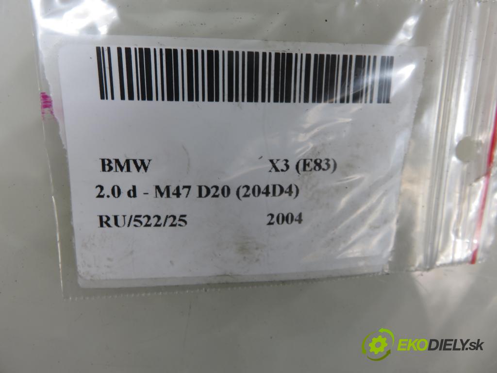 BMW X3 (E83) SUV 2004 110,00 2.0 d 150 - M47 D20 (204D4) 1995,00 zapínače pásov predný 7073380
