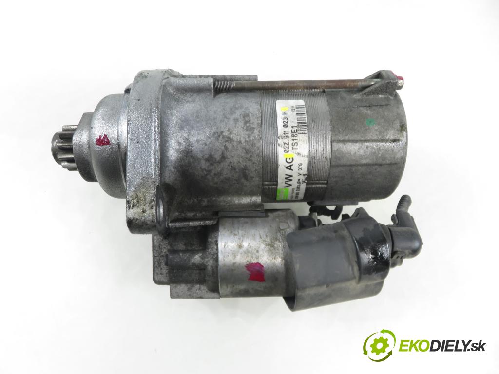 VW GOLF PLUS (5M1, 521) HB 2008 77,00 1.9 TDI - BLS 1896,00 startér 02Z911023H (Startér)