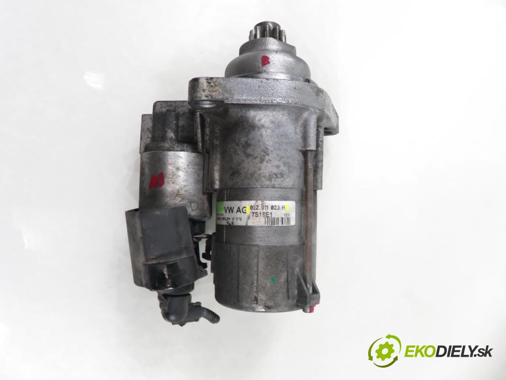 VW GOLF PLUS (5M1, 521) HB 2008 77,00 1.9 TDI - BLS 1896,00 startér 02Z911023H (Startér)