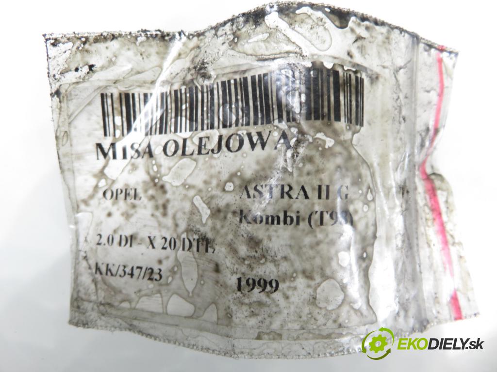OPEL ASTRA G Kombi (T98) HB 1999 60,00 2.0 DI - X 20 DTL 1995,00 Vaňa olejová 90400202 ; R90400202 (Olejová vaňa)