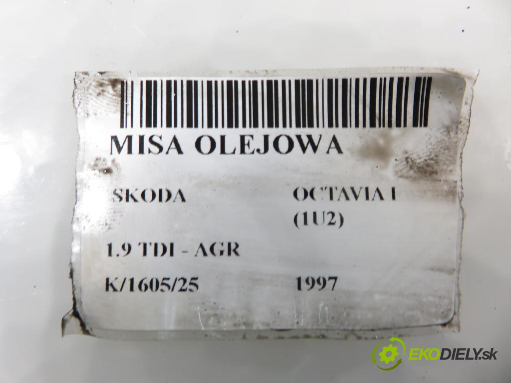 SKODA OCTAVIA I (1U2) LIFTBACK 1997 66,00 1.9 TDI 90- AGR 1896,00 Vaňa olejová 038103603A (Olejová vaňa)