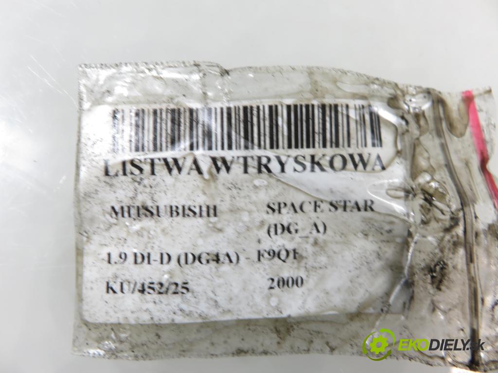 MITSUBISHI SPACE STAR nadwozie wielkoprzestrzenne (MPV) (DG_A) MINIVAN 2000 75,00 1.9 DI-D 102 - F9Q1 1870,00 Lišta vstrekovacia 0445214024 ; 7700114017 ; 0281002405 (Vstrekovacia lišta)